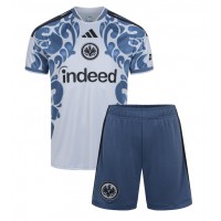 Stroje piłkarskie Eintracht Frankfurt Koszulka Trzeciej dla dzieci 2026-27 Krótki Rękaw (+ szorty)